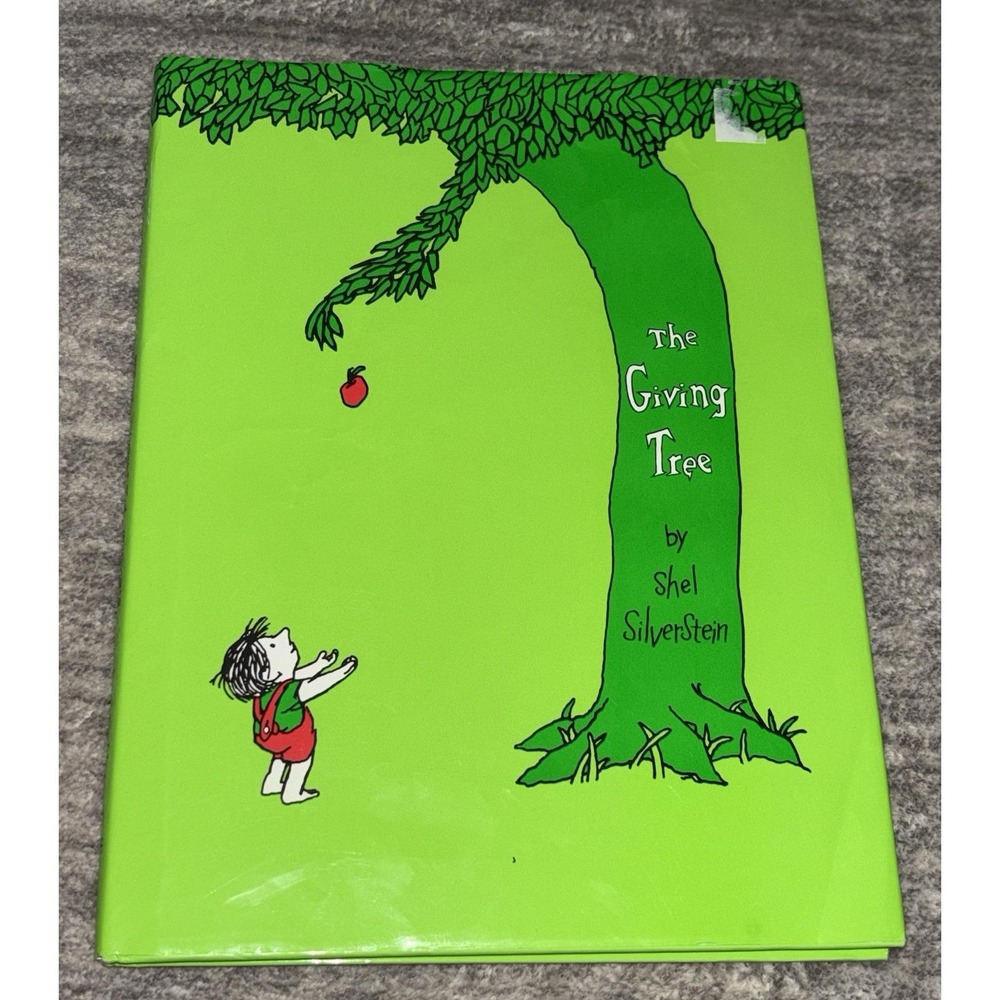 Vtg The Giving Tree 1992 1st Edition by Shel Silverstein Hardcover w Dust Jacket